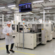 A Huawei mobile phone production line in Dongguan, Guangdong province, May 2019.
